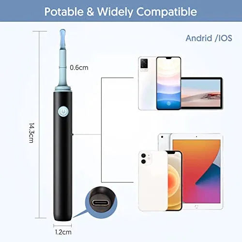 Smart Visual Ear Wax Cleaning Kit with Camera HD