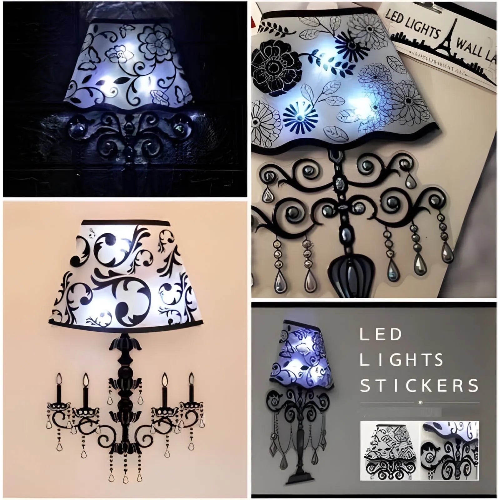 Self Adhesive LED Wall Lamp