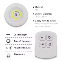 LED Under Cabinet Wireless Lights