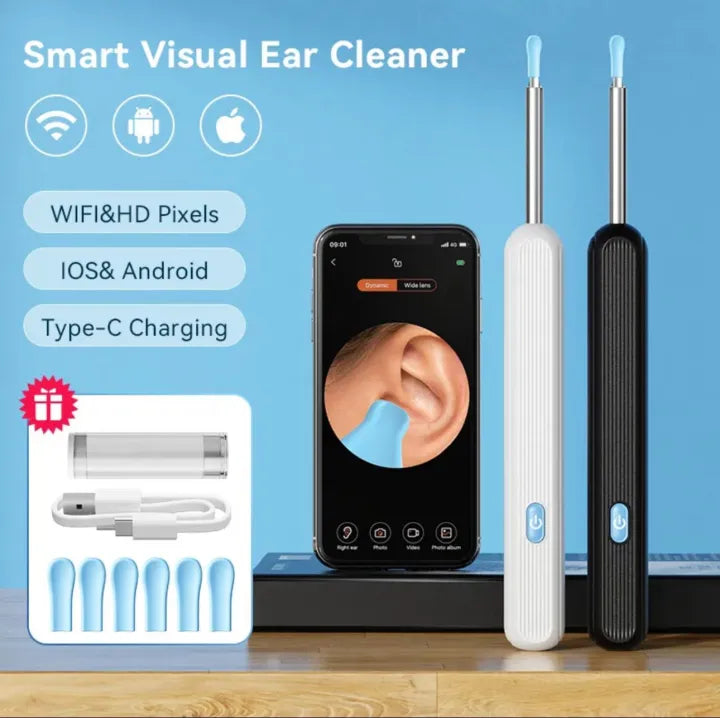 Smart Visual Ear Wax Cleaning Kit with Camera HD