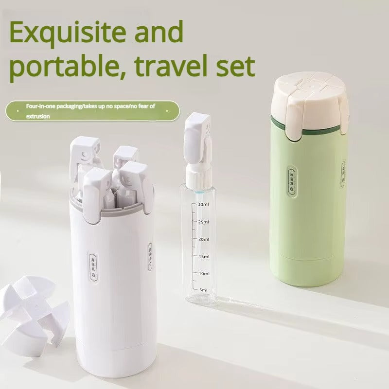 4 in 1 Travel Bottle Dispenser